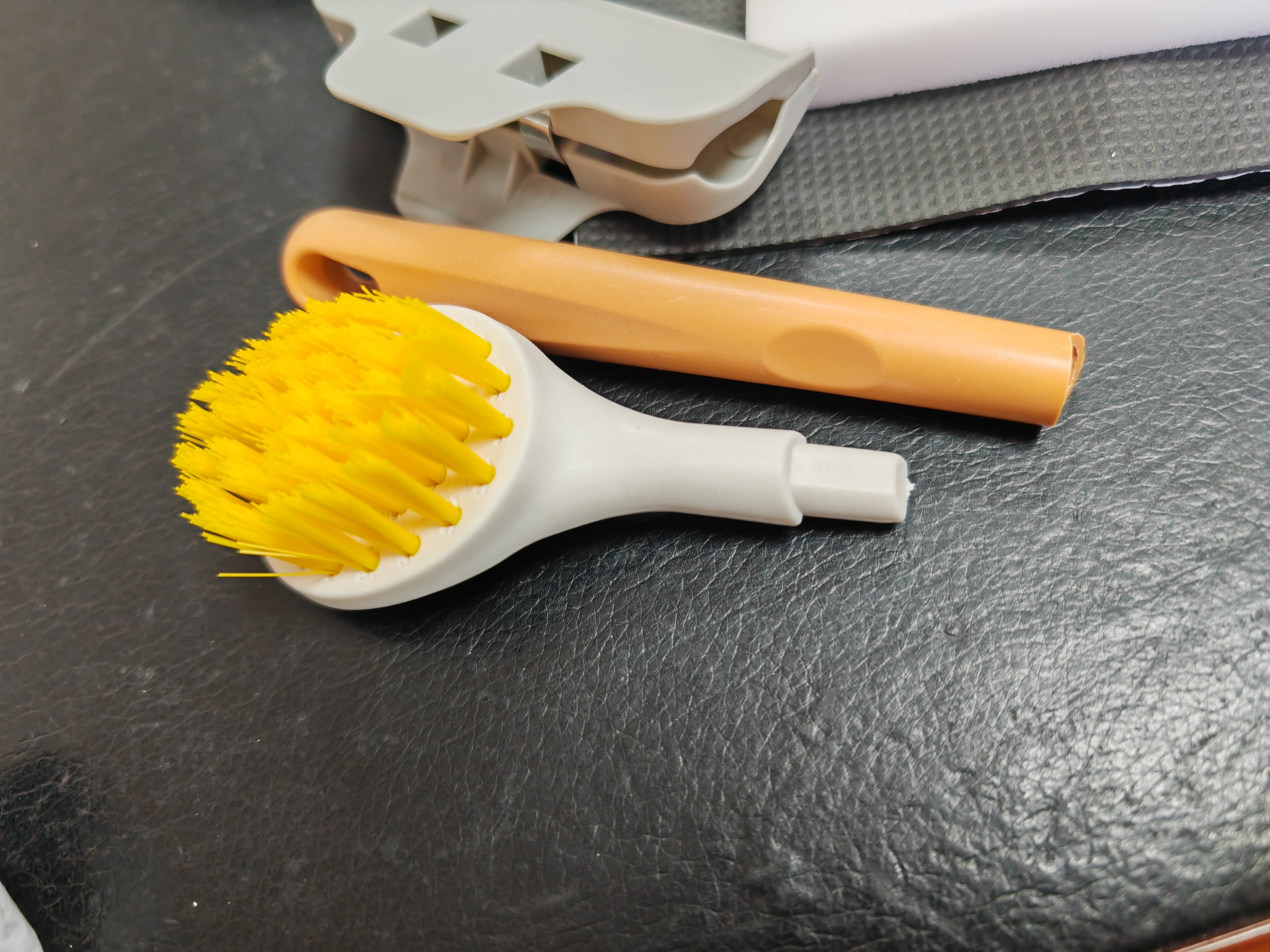 家柏饰(CORATED)家用带柄刷锅洗锅洗碗长柄刷水灶台清洁刷厨房用品清洗刷子晒单图