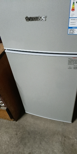 香雪海 小冰箱 家用小型双门冰箱 一级能效电冰箱 迷你小型节能冷藏冷冻 租房 宿舍冰箱 68S138E 银拉丝晒单图