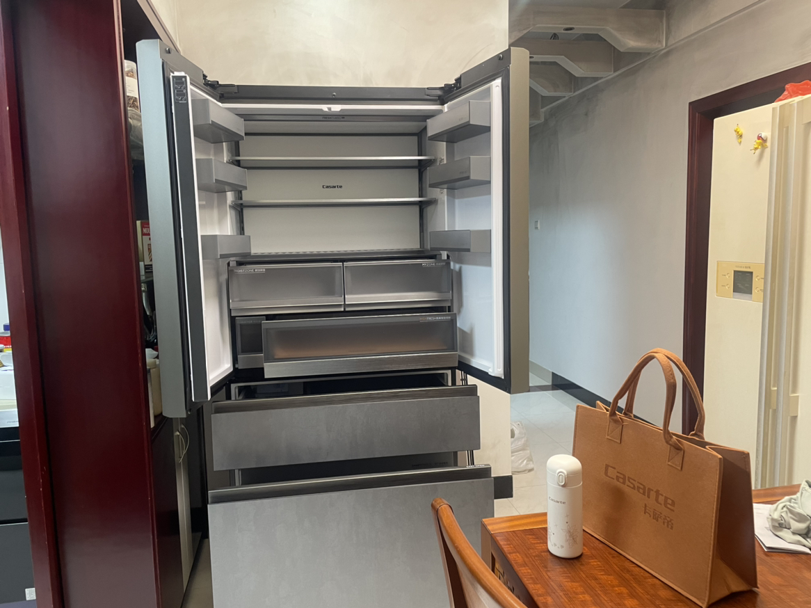 卡萨帝(Casarte)600升多门平嵌冰箱 MSA氮氧智控保鲜 智慧动态除菌 BCD-600WGCFDA4DMU1晒单图