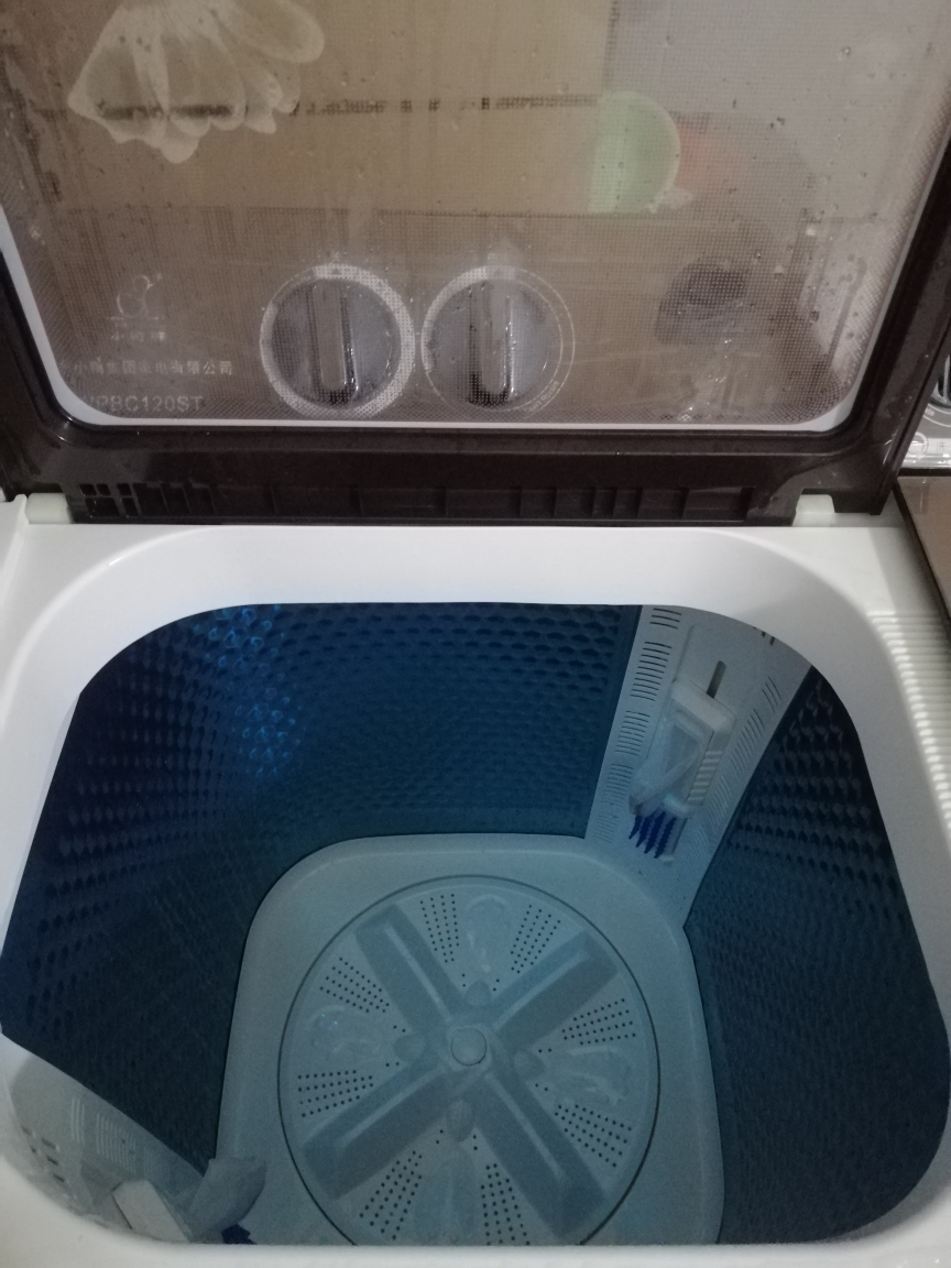 小鸭13公斤 半全自动洗衣机双桶双缸家用宿舍租房洗脱一体 大容量带甩干桶脱水 双不锈钢内桶晒单图