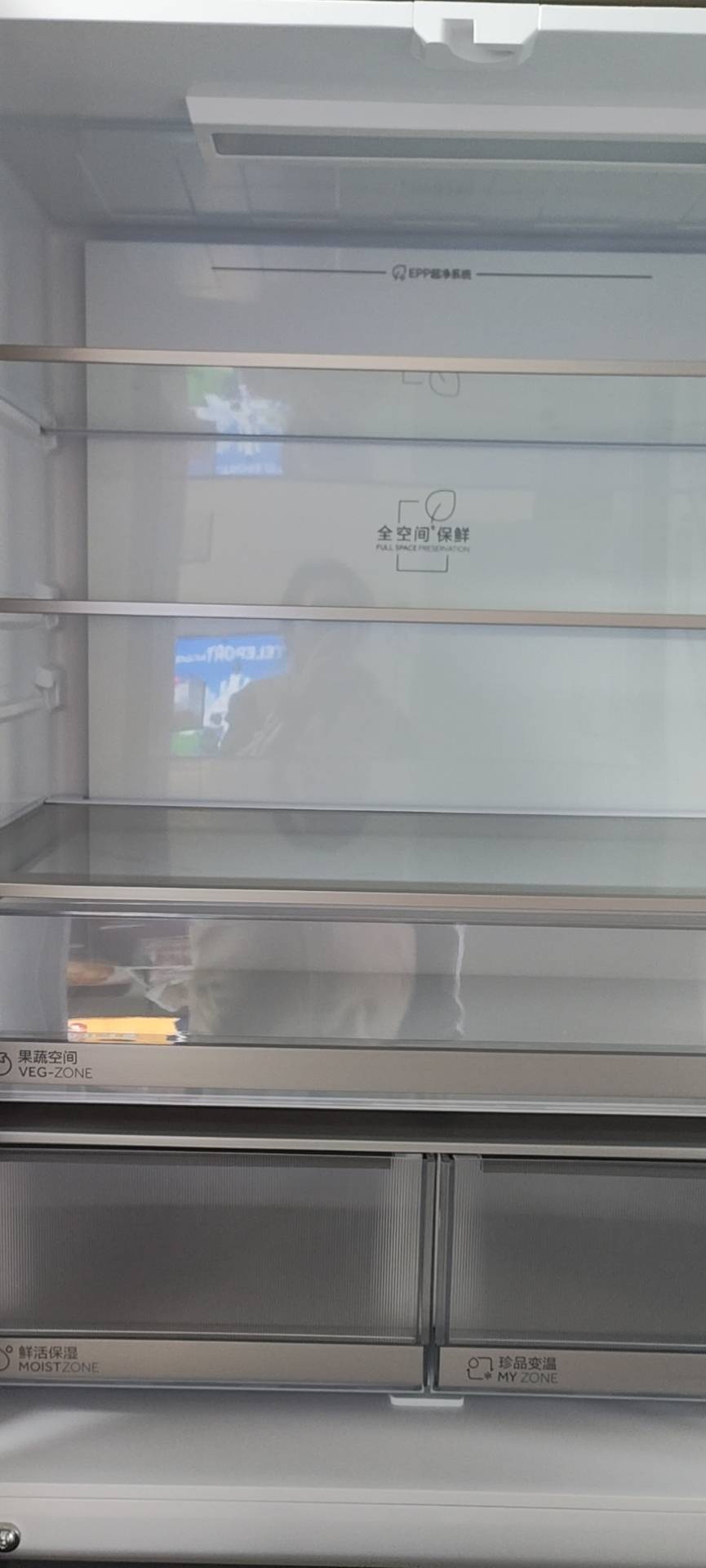 海尔(Haier)510升法式多门超薄零嵌冰箱 BCD-510WGHFD1BXZU1晒单图