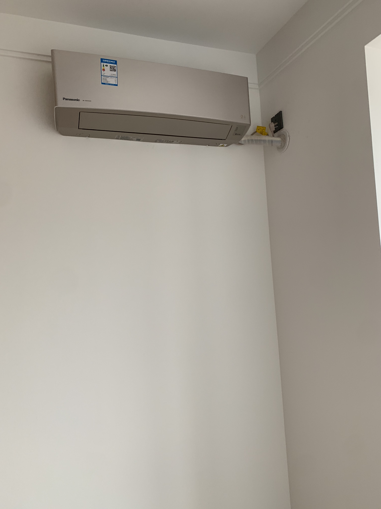 松下空调1匹挂壁式空调挂机 新一级能效 双排铜管 LG9KQ10N晒单图