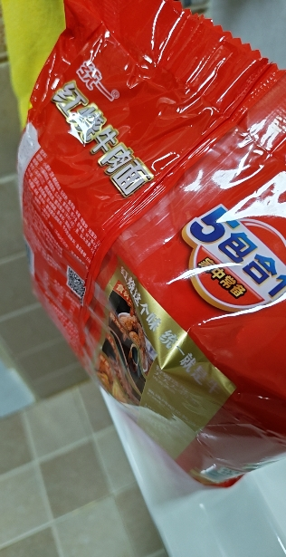 统一 方便面 红烧牛肉味 103克*5袋/包晒单图