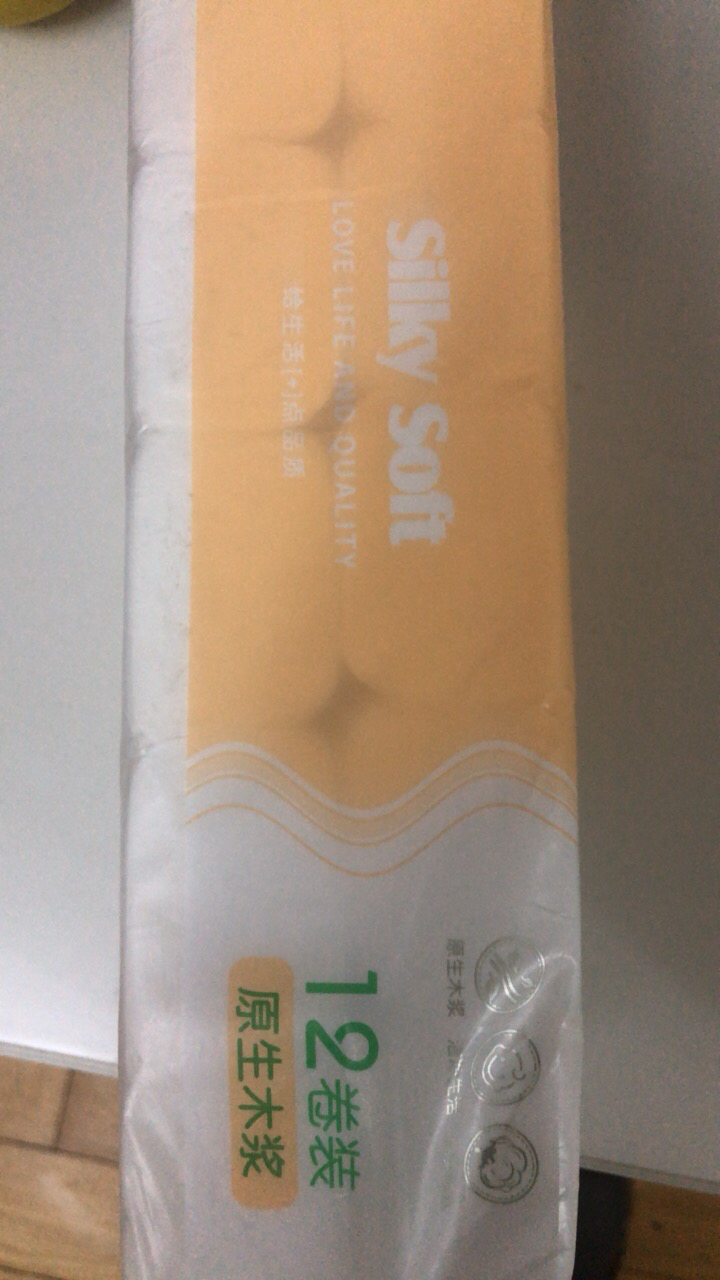 舒可乐 细韧绵柔 12卷/1提家用卫生卷纸 五层加厚柔软舒适湿水不易破实惠装纸巾原生木浆无芯手纸纸巾 母婴可用晒单图