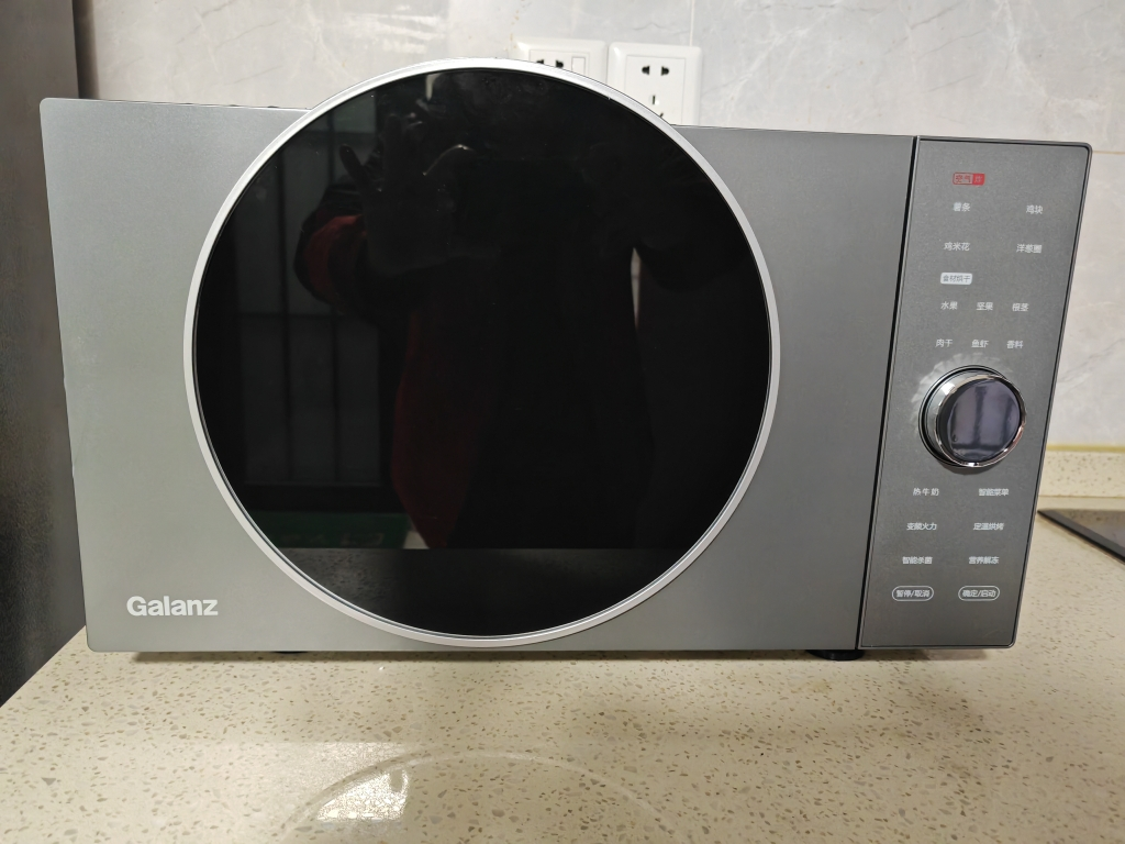 格兰仕(Galanz)微波炉不锈钢内胆空气炸锅烘干微波烤箱一体机四合一25升变频家用D90F25MSXLDV-DRB0晒单图