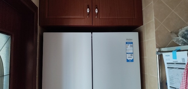海尔(Haier)625升十字对开门零嵌冰箱 全空间保鲜 底置恒温保鲜科技 BCD-625WLHTD2BW4U1晒单图