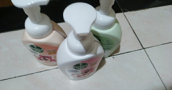 滴露泡沫抑菌洗手液花香型250ml+西柚香型250ml+青柠香型250ml晒单图