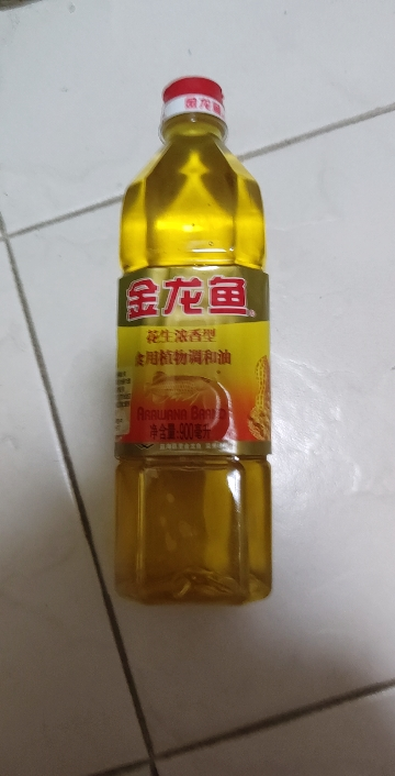 [店长推荐]金龙鱼花生浓香型食用植物调和油900ML家用炒菜烹饪食用油晒单图