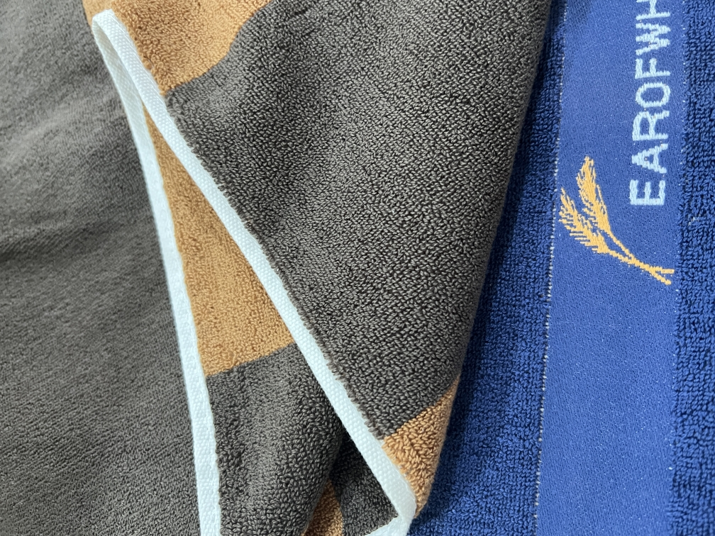 世纪金鹰新疆棉麦穗提花毛巾 125g*1 条晒单图