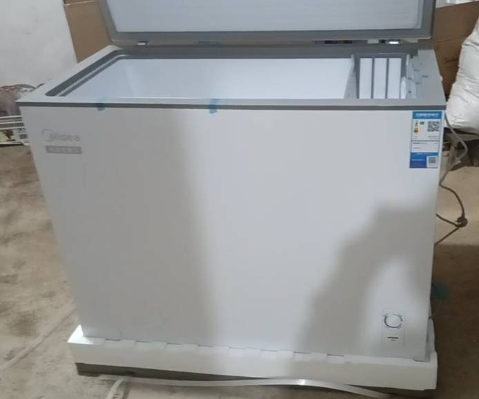 [大容积囤货]美的(Midea)301升 家商两用大冷冻力 多档调温节能省电单温冷柜冰柜BD/BC-301KM(E)晒单图