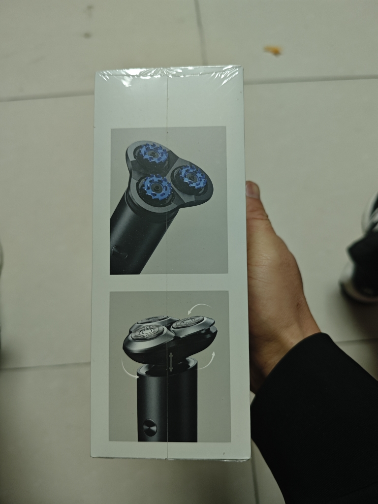 小米米家电动剃须刀S301男士全身水洗刮胡刀胡须刀旋转送男友礼盒晒单图