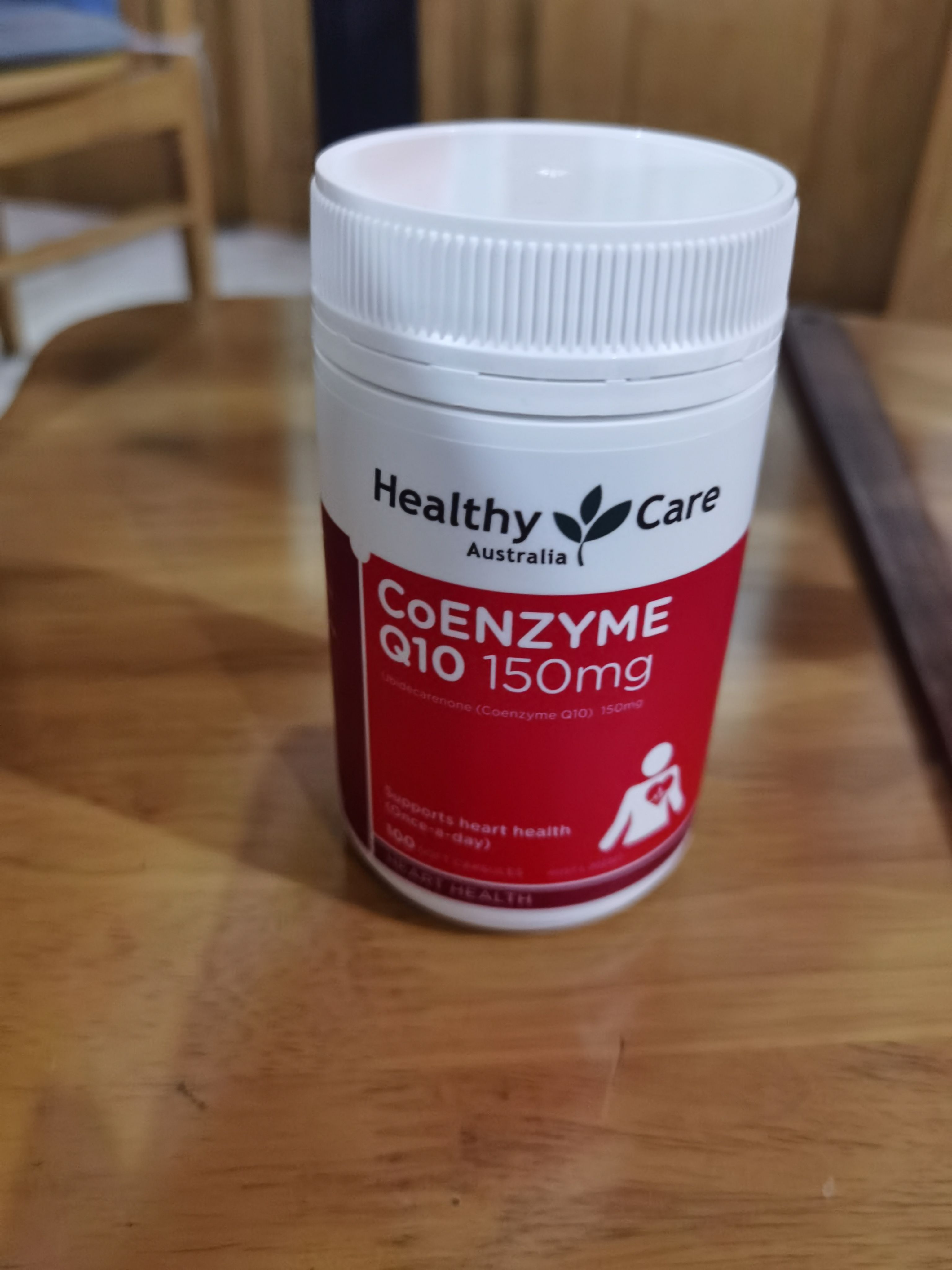 Healthy Care Q10 辅酶胶囊 150毫克 100粒/瓶 澳洲进口 189克[新老包装随机发]晒单图