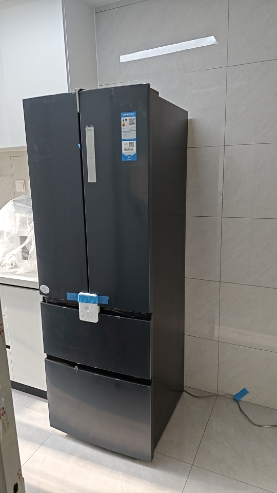 海尔(Haier)336L多门冰箱 TABT除菌 冷藏三档变温 超薄嵌入 智能双变频 BCD-336WLHFD9DC9晒单图