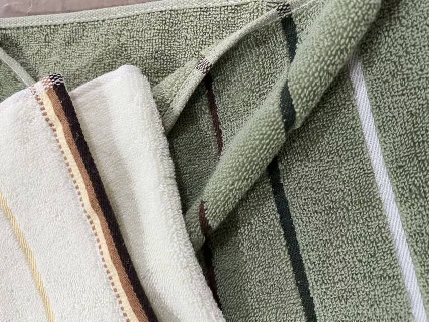 世纪金鹰 素缎全棉毛巾 110g 条晒单图