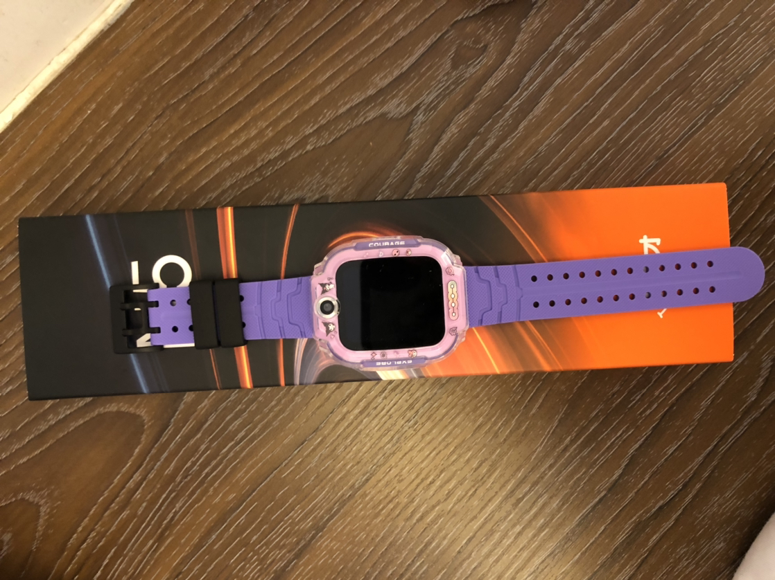 小天才电话手表 N5罗兰紫 长续航防水GPS定位智能手表 学生儿童移动联通4G视频拍照手表手机男女孩晒单图