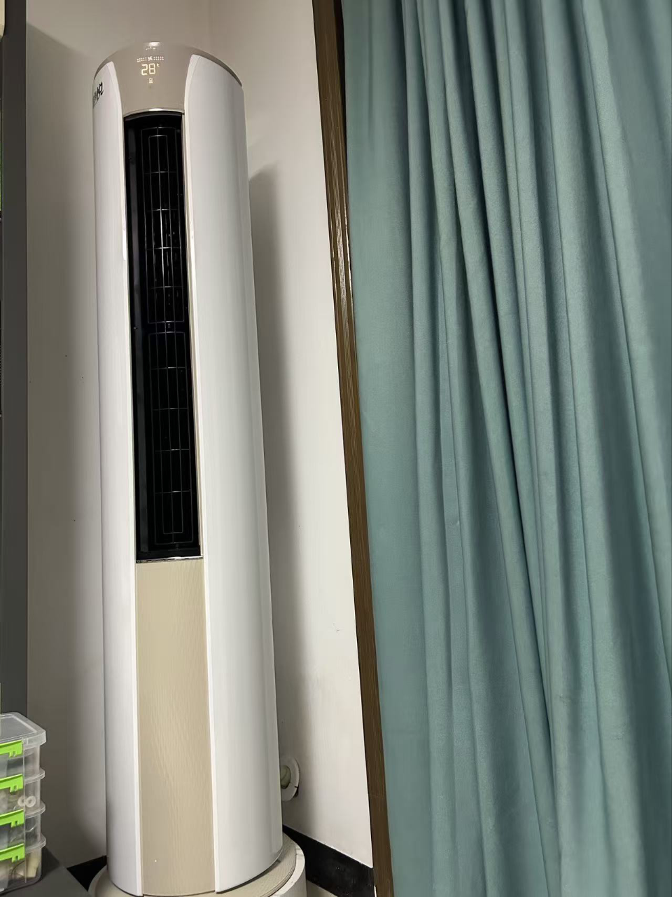 海尔空调(Haier)3匹 变频 新1级能效 健康自清洁 家用空调柜机KFR-72LW/28KCA81U1(冰雪白)晒单图