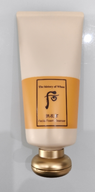 韩国进口Whoo后洗面奶洁面乳拱辰享洁面180ml 泡沫洁颜膏深层清洁丰盈泡沫晒单图