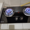志高(CHIGO) F210D双灶眼燃气灶具台式嵌入式两用蓝焰炫火4.8大火力燃气灶(天然气)晒单图