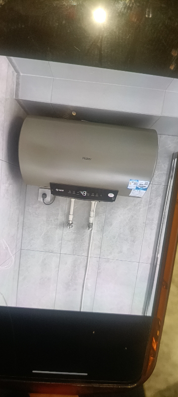 Leader 50升电热水器 LES50H-LT 海尔智家 2200W速热 安全防电墙 二级能效 预约洗浴 八年包换晒单图