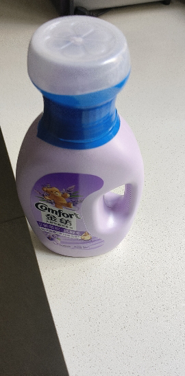 [2斤]金纺衣物柔顺剂护理剂 香软防静电 恬静薰衣草1KG[新旧包装随机发]晒单图