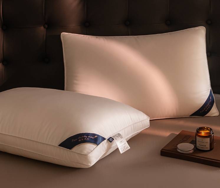 最生活枕头家用酒店枕头护颈枕头芯家用单个纯棉抗菌可水洗高枕Z-8806晒单图