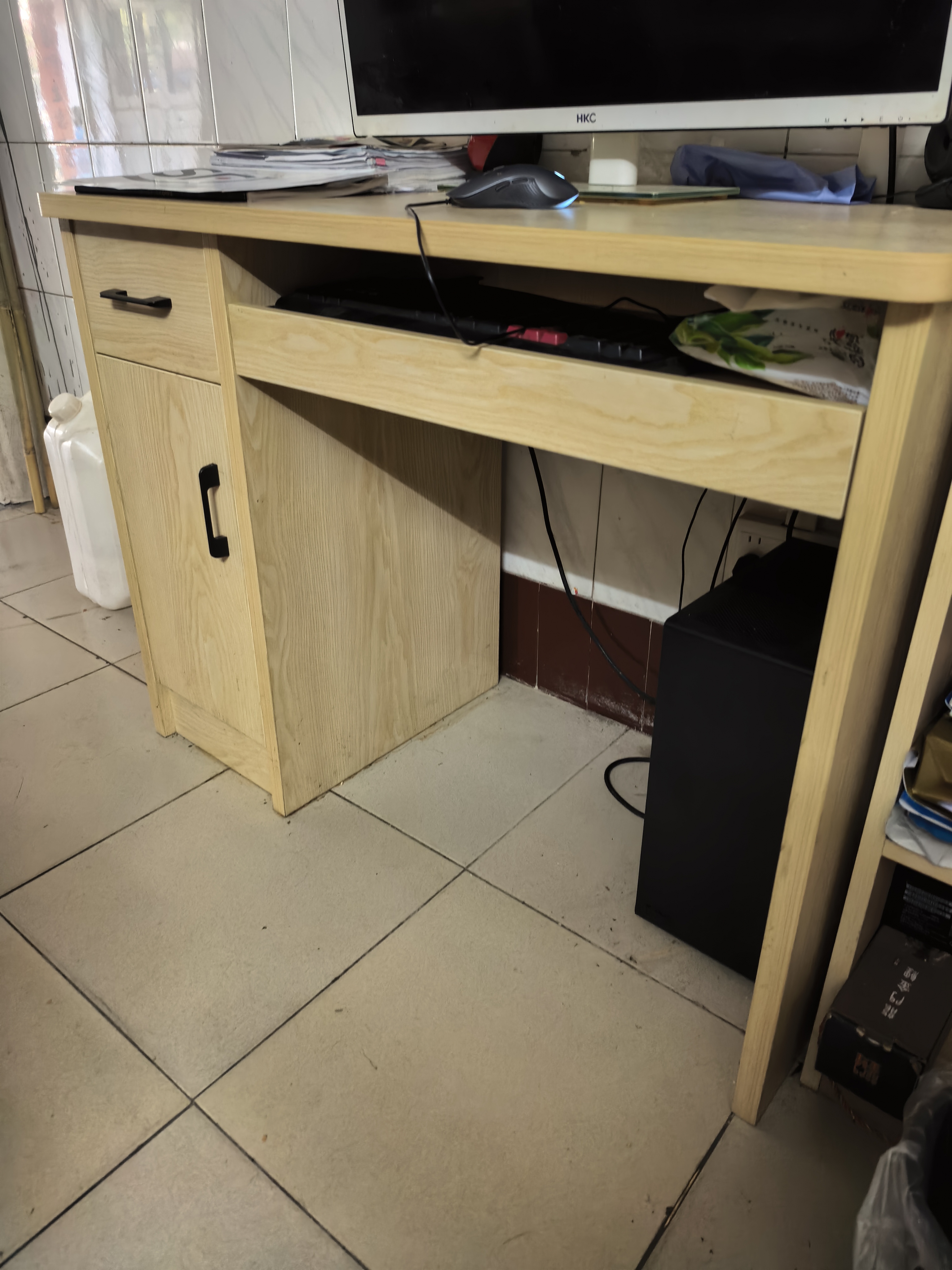 鑫苏威定制书桌 S12 XSW-SZ-D1.8Ⅱ 张晒单图