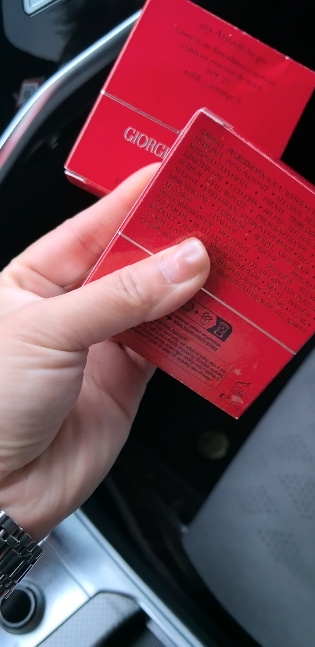 Armani阿玛尼新款红气垫替换芯#3号 持妆控油 遮瑕保湿粉底液BB霜 红雀石/漆光红气垫通用晒单图