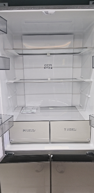 容声(Ronshen)456升双循环60CM平嵌十字四门冰箱变频风冷国家补贴BCD-456E30CZGAX竹锦瑜晒单图