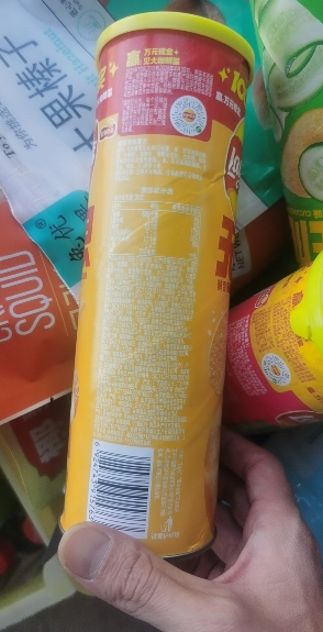 乐事薯片罐装104g*1桶膨化食品土豆片商超同款办公室解馋休闲小零食(黄瓜味)晒单图