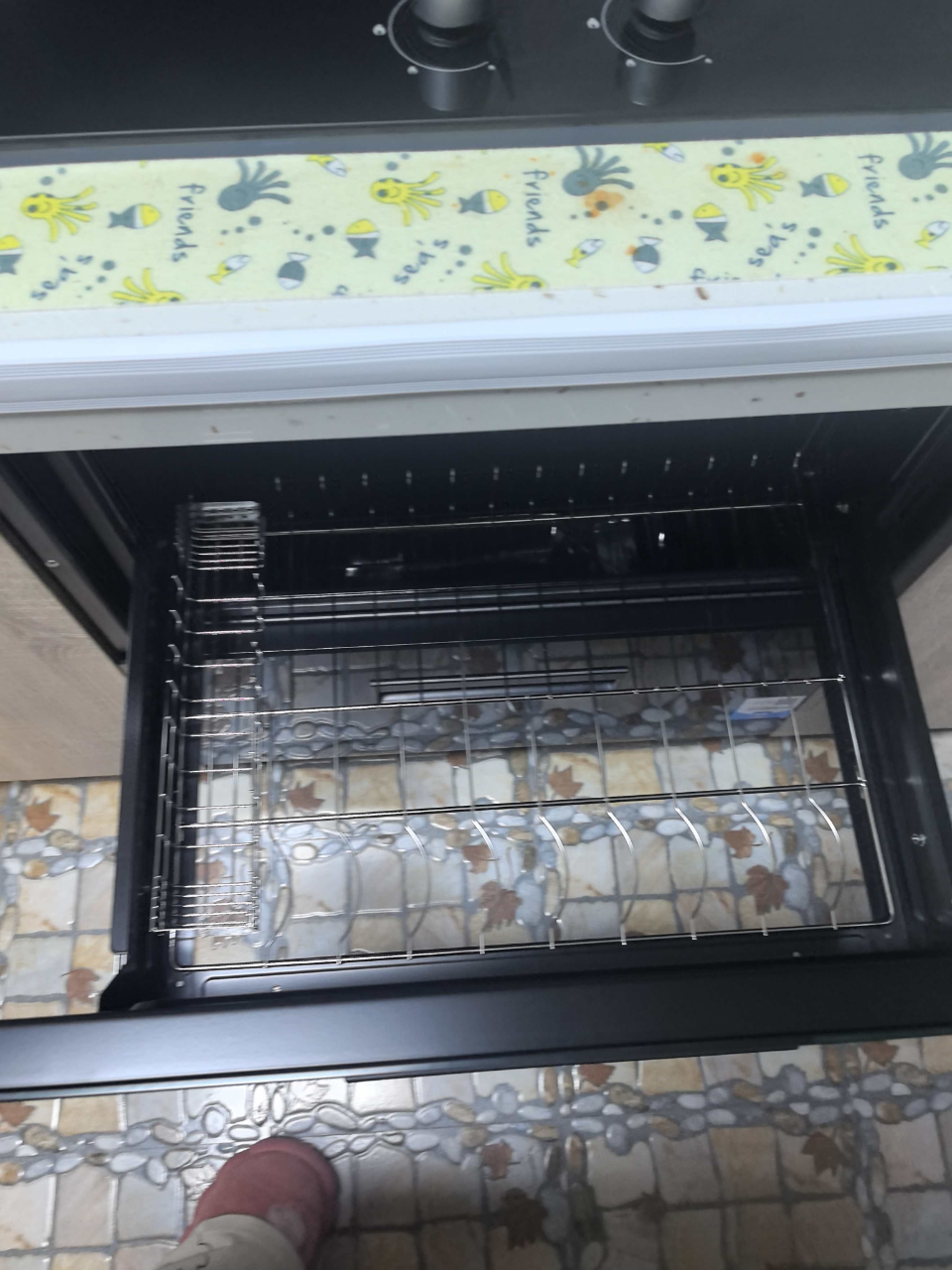 海尔(Haier)嵌入式115升消毒柜ZQD115F-12LCS新款升级家用碗柜厨房小型碗筷光波巴氏纯物理消毒晒单图