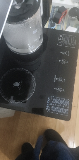 荣事达茶吧机家用立式下置水桶全自动制冷热多功能智能语音遥控饮水机双出水CY906D晒单图