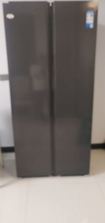 [自营]美的冰箱606L对开门智能双变频一级能效家用超薄电冰箱风冷无霜净味BCD-606WKPM(E)晒单图