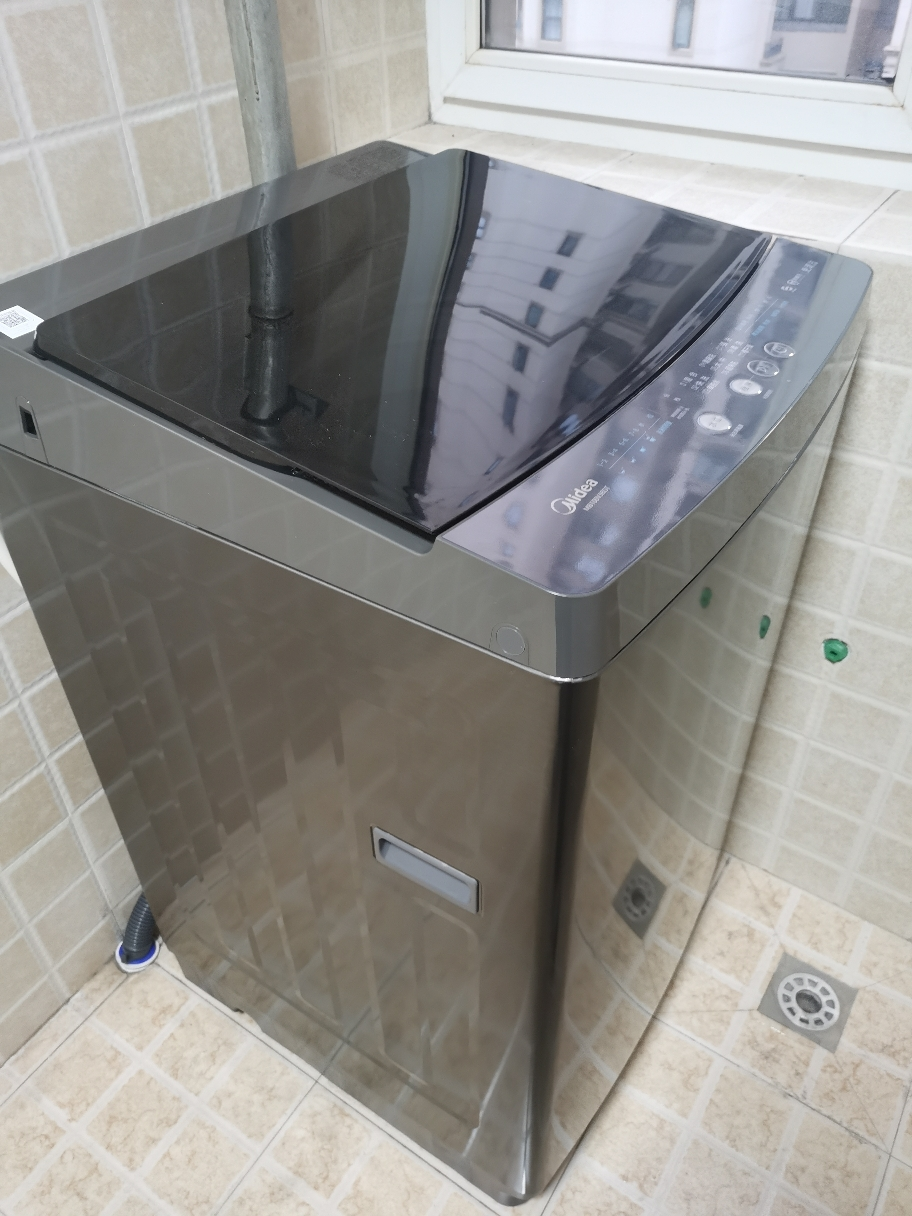 美的(Midea)全自动波轮洗衣机10公斤家用大容量MB100V36DT 直驱变频电机健康除螨洗 抗菌波盘13DB升级款晒单图