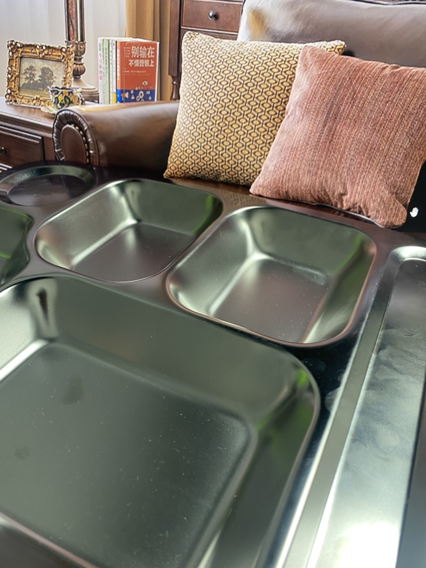 苏宁宜品 SNYP-CP304 不锈钢餐盘 1个装晒单图