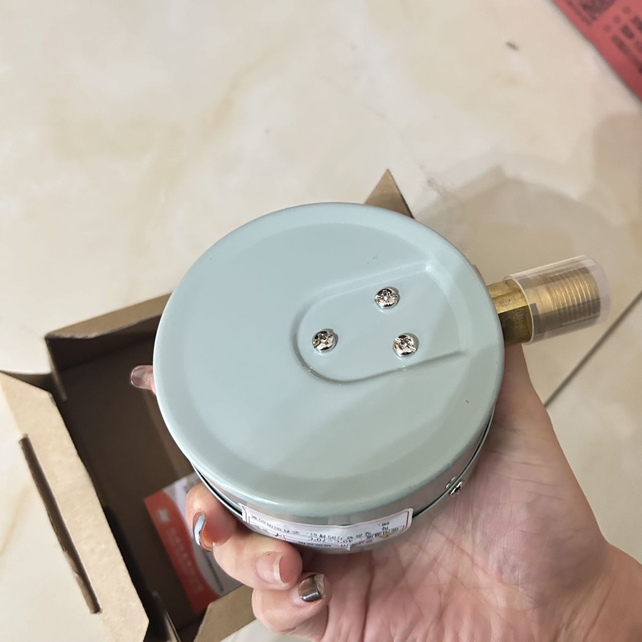 红旗 压力表定制检测款 Y100 0-60MPA 块晒单图