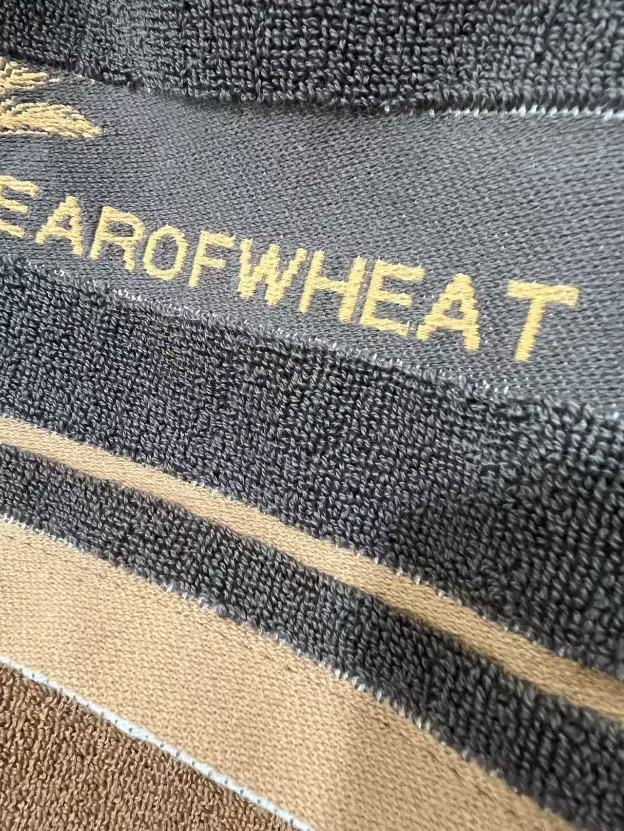 世纪金鹰新疆棉麦穗提花毛巾 125g*1 条晒单图