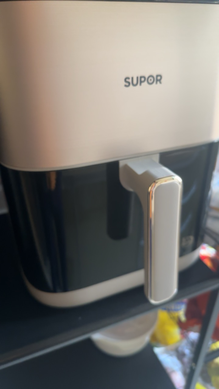 苏泊尔(SUPOR)空气炸锅远红外穿透加热6L大容量可视免翻家用电炸锅8分钟嫩炸轻音烘烤金属内腔彩屏触控KD60YQ83晒单图