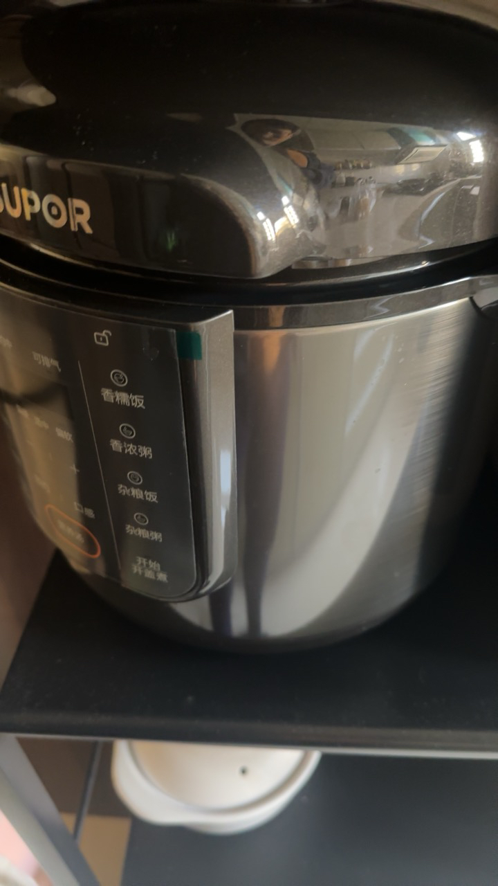 苏泊尔(SUPOR)电压力锅6L/升大容量家用一锅双胆上蒸下煮开盖收汁 智能预约多功能煲汤煮饭SY-60YC6006晒单图