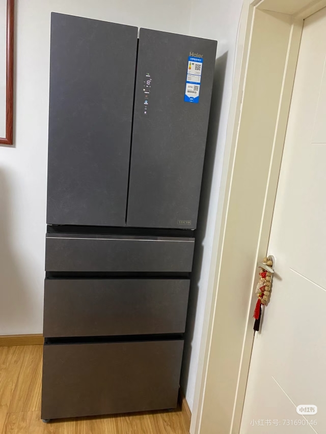 海尔(Haier)超薄零嵌425升多门冰箱 零距离自由嵌入 全空间保鲜 全温区变温 BCD-425WLHMD14SGU1晒单图