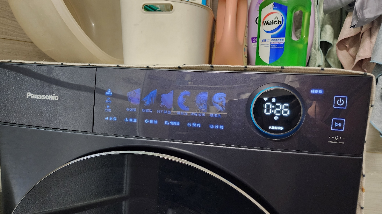 松下(Panasonic)[吴磊同款]滚筒洗衣机全自动 505超薄全嵌小薄荷S5 10公斤 545mm超大筒径 M2F1晒单图