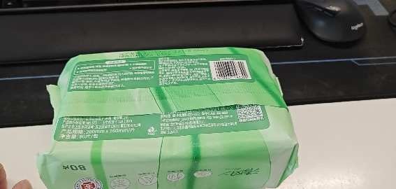 清风草本杀菌湿巾新生儿宝宝儿童小学生清洁卫生湿纸巾大包装80片*4包晒单图