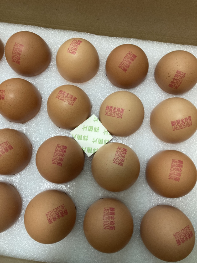 苏鲜生 [苏宁自有品牌]咯咯哒醇香金鸡蛋1.2千克(20枚)可生食鸡蛋 含有叶黄素和OMEGA-3无菌蛋温泉蛋溏心鸡蛋晒单图