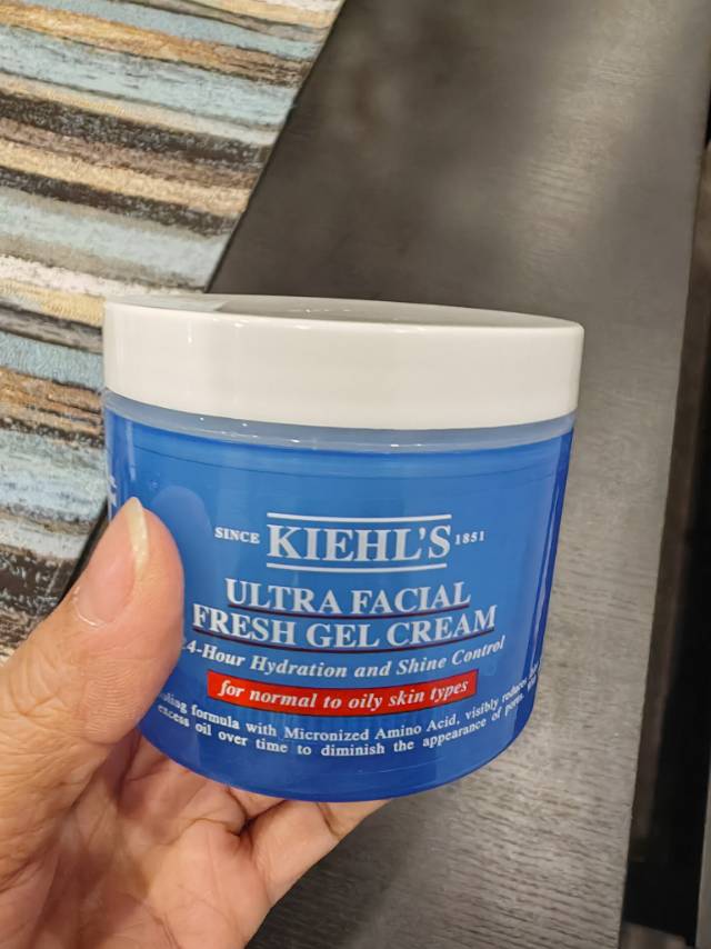 科颜氏(Kiehl's)面霜高保湿清爽啫喱无油 保湿补水面霜清爽控油大面霜 啫喱面霜125ml晒单图