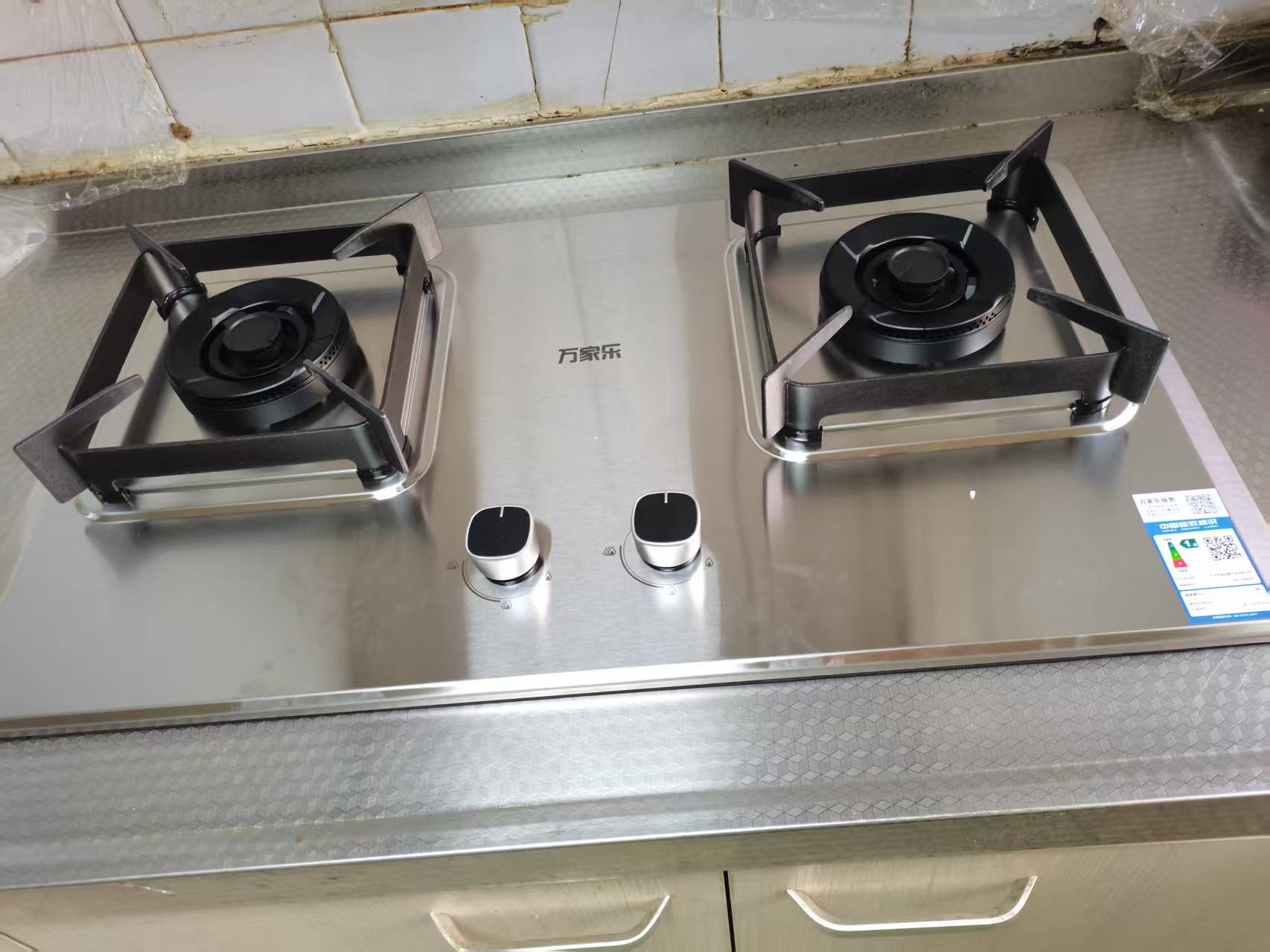 万家乐燃气灶 5.2kW大火力灶猛火灶可适配开孔全进风燃气灶 家用不锈钢台嵌两用天然气灶具JZT-C4R1(G)晒单图