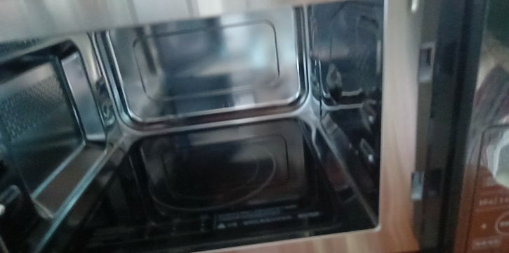 格兰仕(Galanz) 不锈钢内胆微波炉烤箱一体机家用平板900w25升微波炉一级能效G90F25CSLV-C3(G0)晒单图