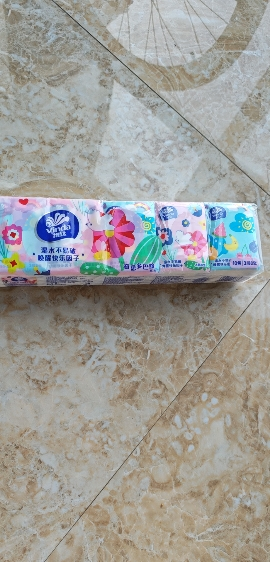 维达(Vinda)手帕纸奇思多巴胺系列纸手帕3层8片10包纸巾随身装便携式面巾纸小包装晒单图