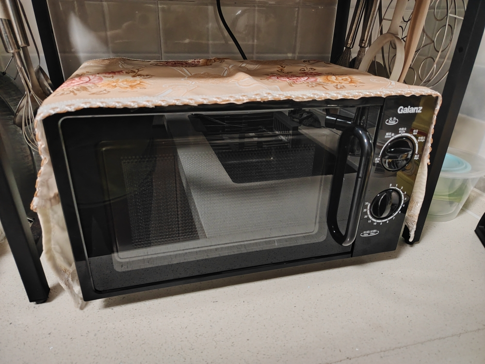 格兰仕(Galanz)微波炉政府补贴 20升微波炉小型平板式 旋钮操作简单易用 快速解冻易洁内胆T70TPDXB1晒单图