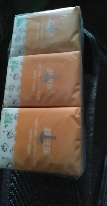 舒可乐 原木纯品三层7张*6包装 超韧抽取式手帕纸大张便携式随身装木浆纸巾小包餐巾纸面巾纸实惠装 母婴可用 6包装晒单图