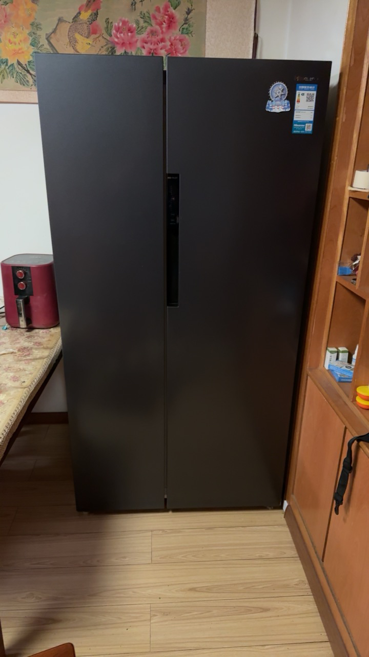 海信(Hisense)大容量双开门家用650升智能一级能效变频风冷无霜BCD-650WFK1DPUQ(642WFIDP)晒单图
