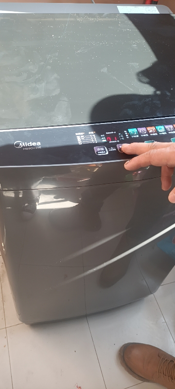 美的9KG公斤洗衣机全自动波轮大容量升级 专利免清洗十年桶如新 宿舍租房MB90V39E晒单图